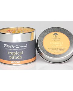 Potters Crouch Candle Tin Tropical Punch